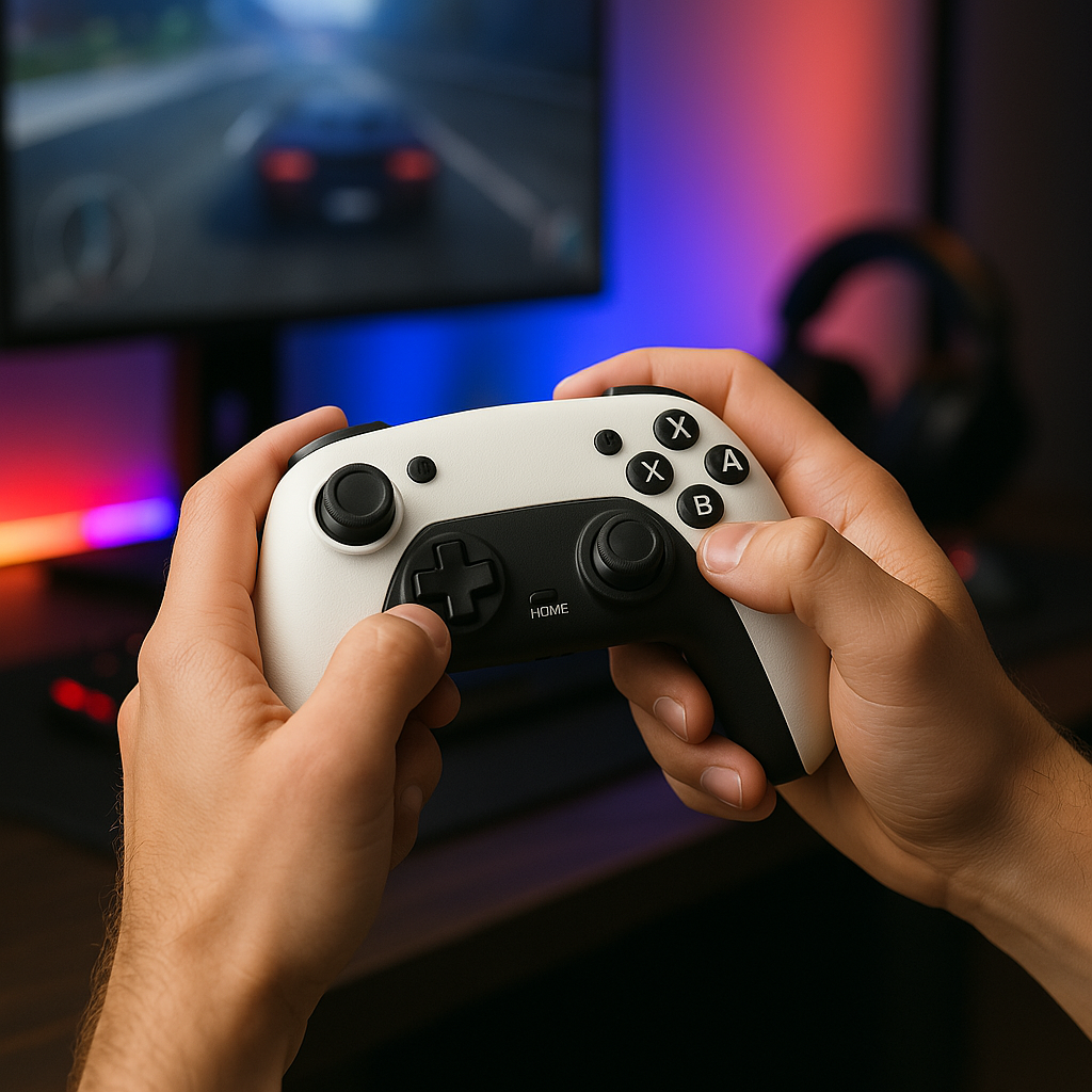 Aurora Avenue™ - WIRELESS CONSOLE 60,000+ LICENSED GAMES + 2 FREE CONTROLLERS